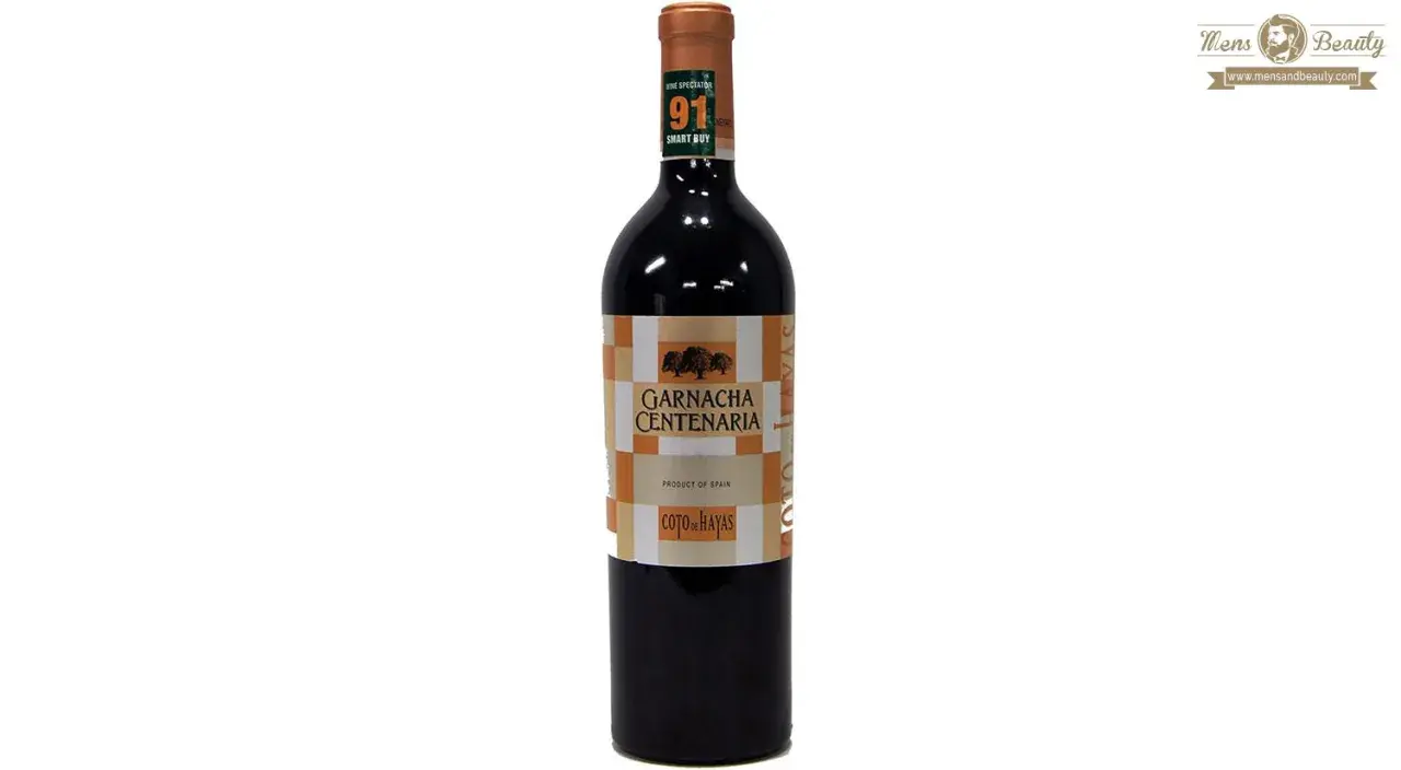 Botella de vino tinto Garnacha Centenaria, "Smart Buy" de Wine Spectator. ¿Será este el mejor vino de España?