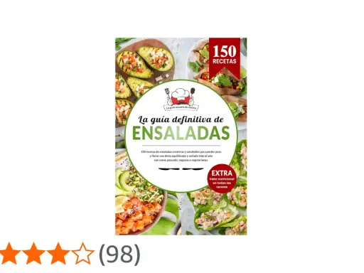 La guía definitiva de ensaladas: 150 recetas creativas y saludables para una dieta equilibrada todo el año.